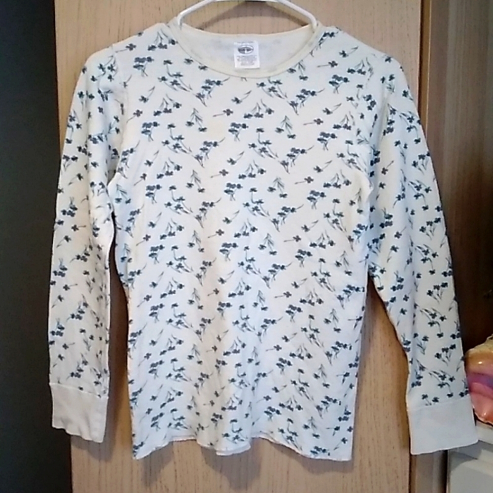 Cotton/Wool Thermal Shirt  sz S